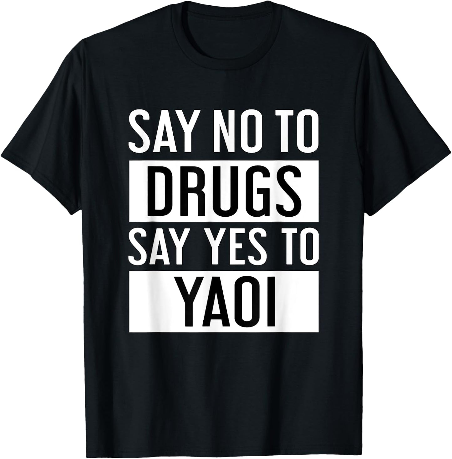 Yaoi Fujoshi Manga T-Shirt - T-Shirt | Black