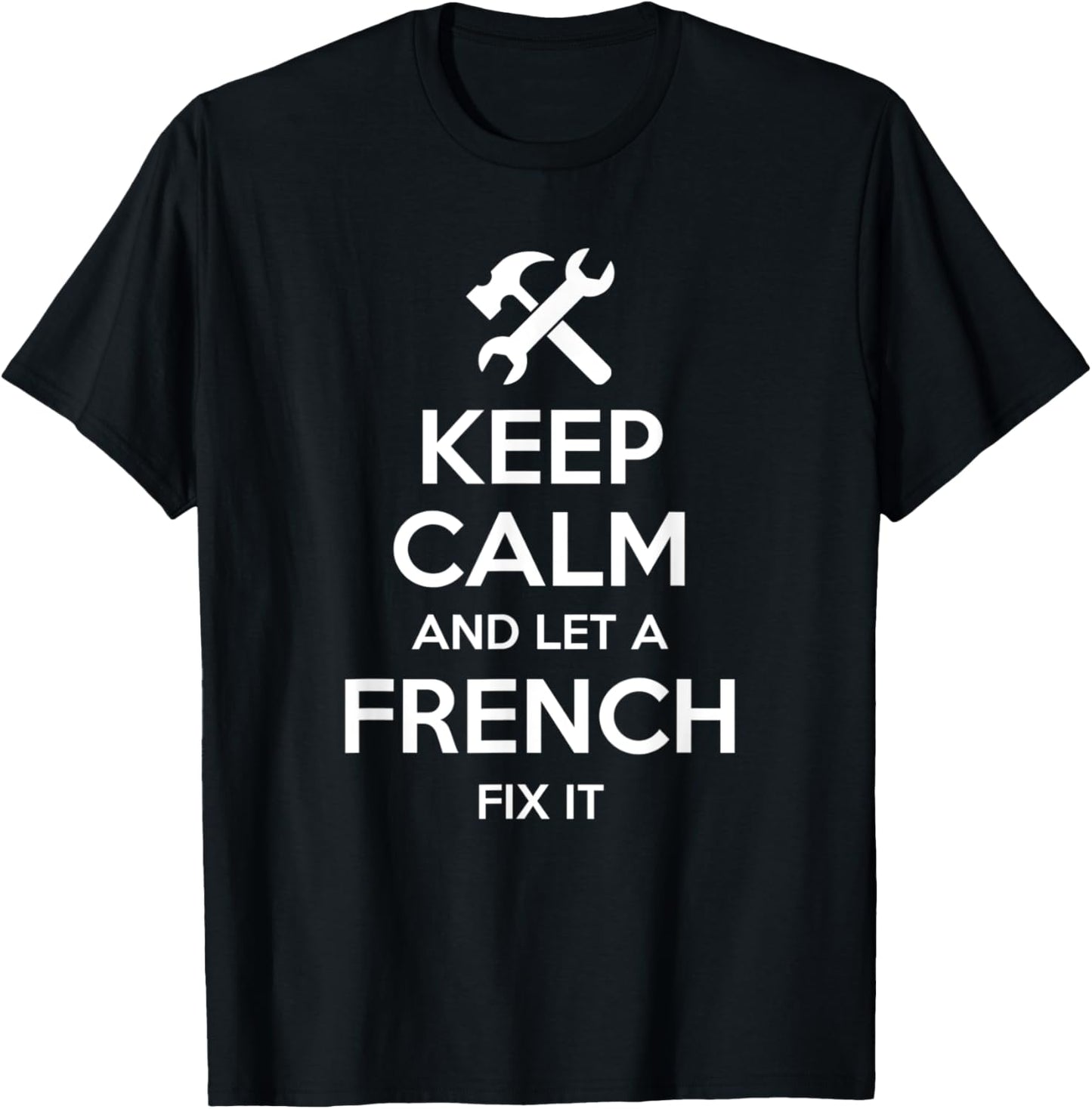 FRENCH Funny Surname Birthday Family Tree Reunion Gift T-Shirt - T-Shirt | Black