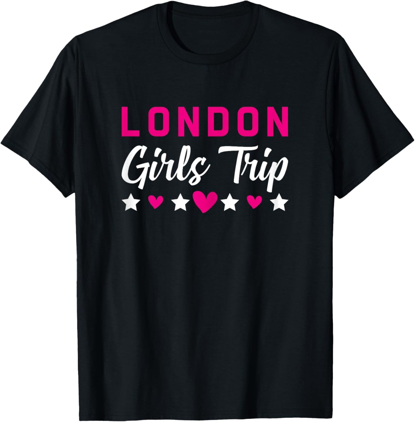 London Girls Trip Holiday Party Gift Farewell Squad T-Shirt - T-Shirt | Black