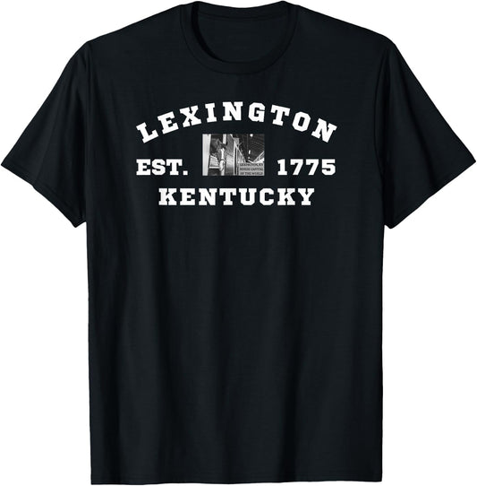 Lexington Kentucky Horse Capital Of The World T-Shirt - T-Shirt | Black