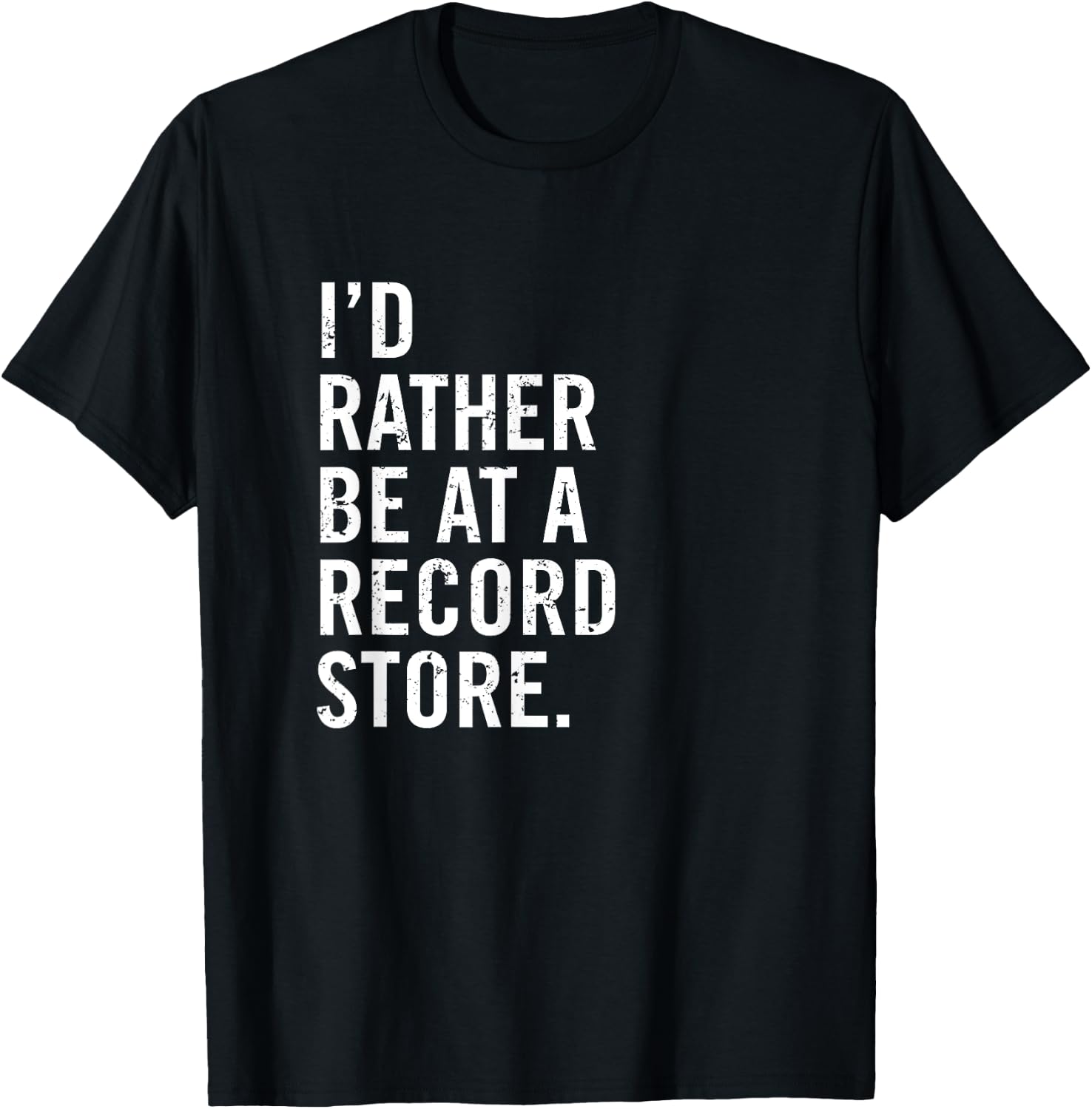 Cool Vinyl Records Gift Vinyl Record Store Lovers T-Shirt - T-Shirt | Black