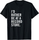 Cool Vinyl Records Gift Vinyl Record Store Lovers T-Shirt - T-Shirt | Black