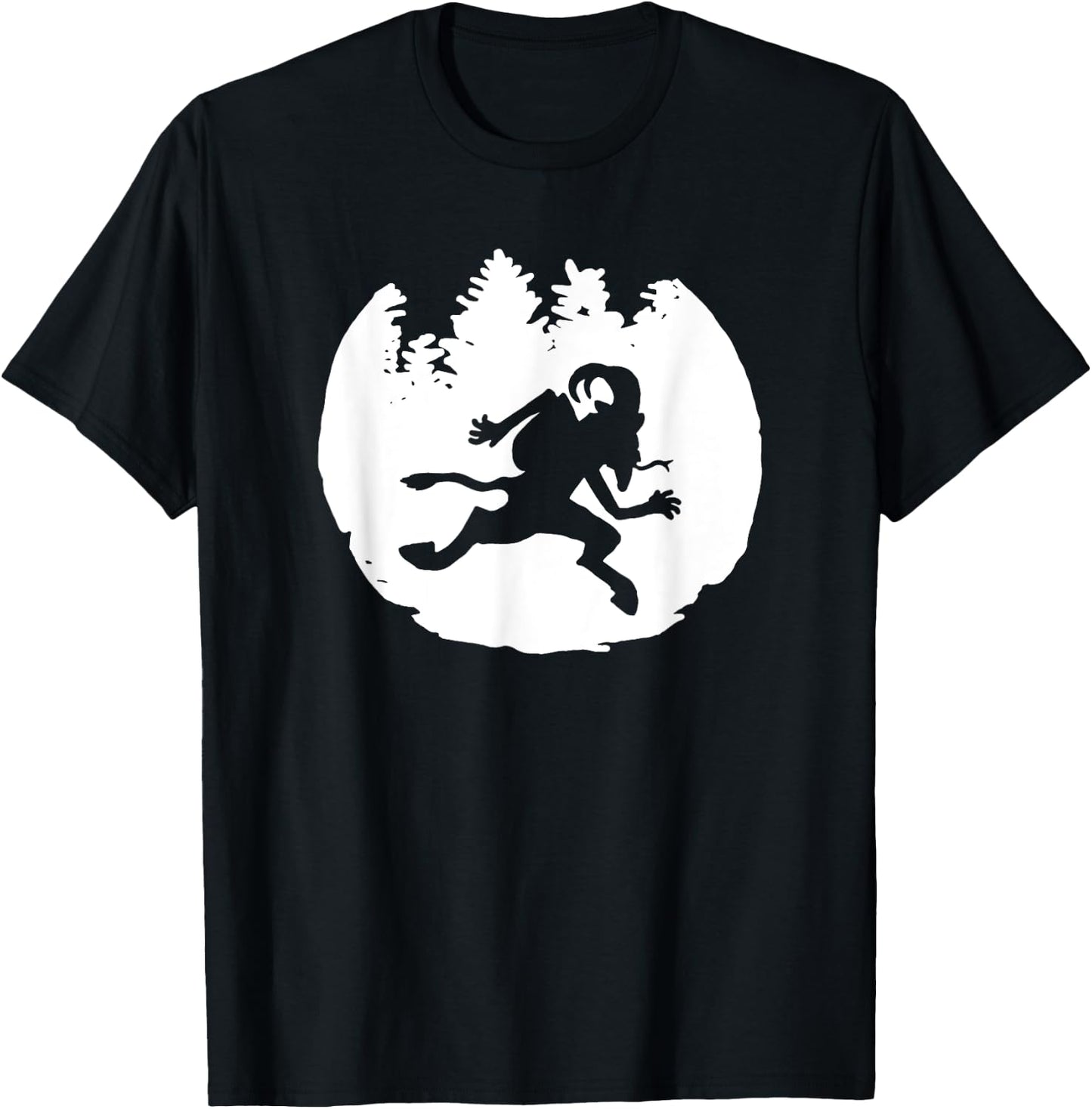 Krampus Spooky Christmas Folklore T-Shirt - T-Shirt | Black
