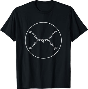 Quantum Mechanics Feynman Diagram T-Shirt - T-Shirt | Black