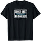 Kooks Only. No Locals. Surf Shirt T-Shirt - T-Shirt | Black