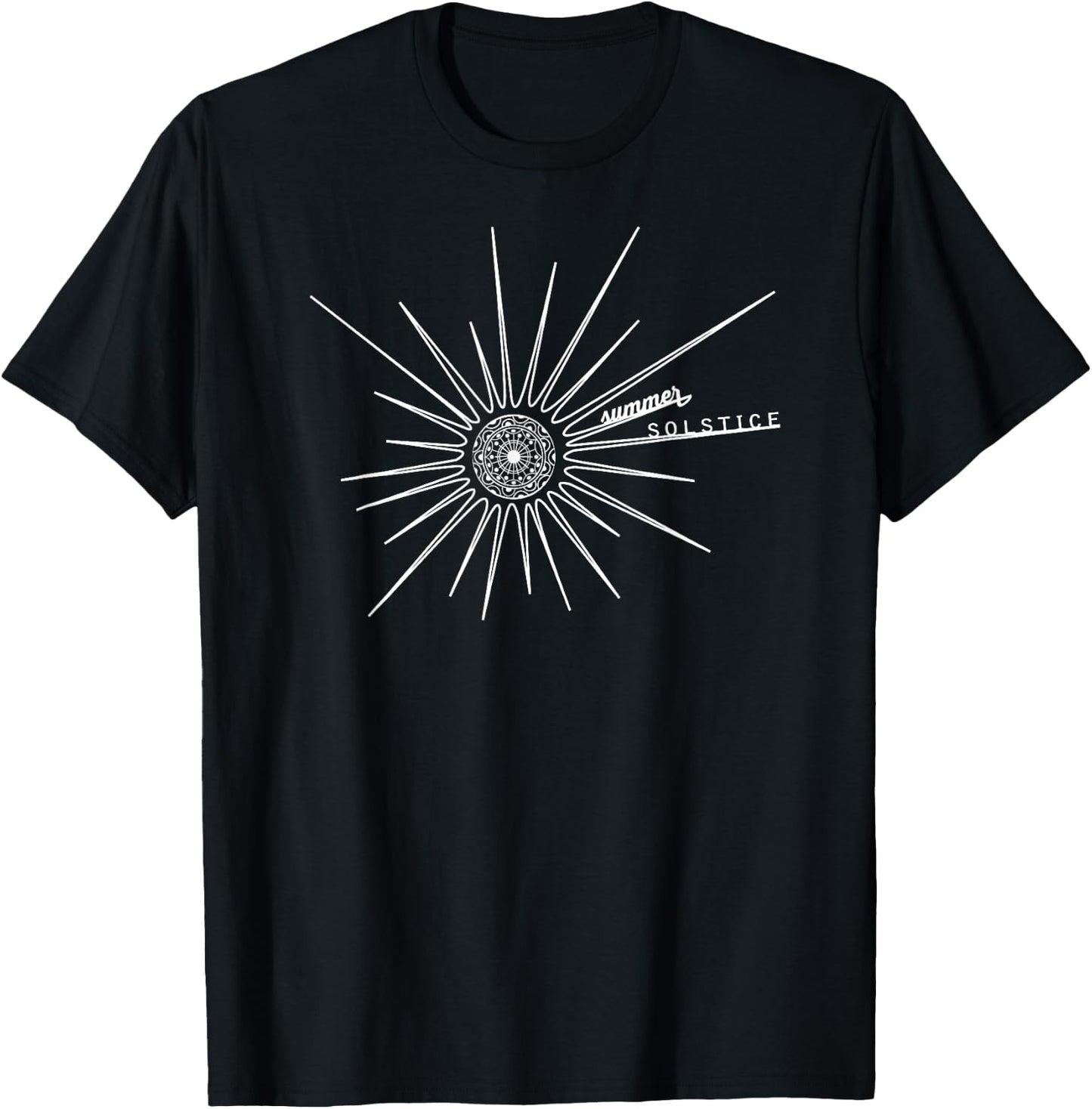 Summer Solstice Celebration , longest day of the year Women Girls Kids T-Shirt - T-Shirt | Black