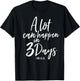 A Lot Can Happen In 3 Days He Is Risen Shirt Easter Church T-Shirt - T-Shirt | Black