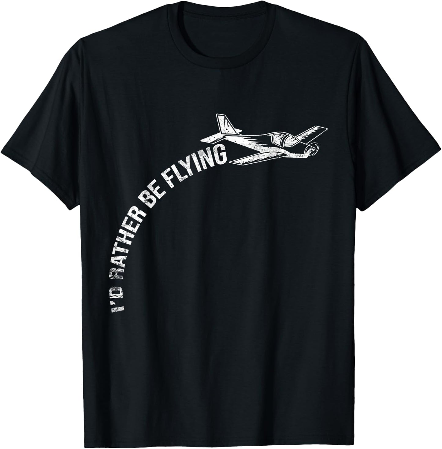 Funny aircraft pilots T-Shirt - T-Shirt | Black