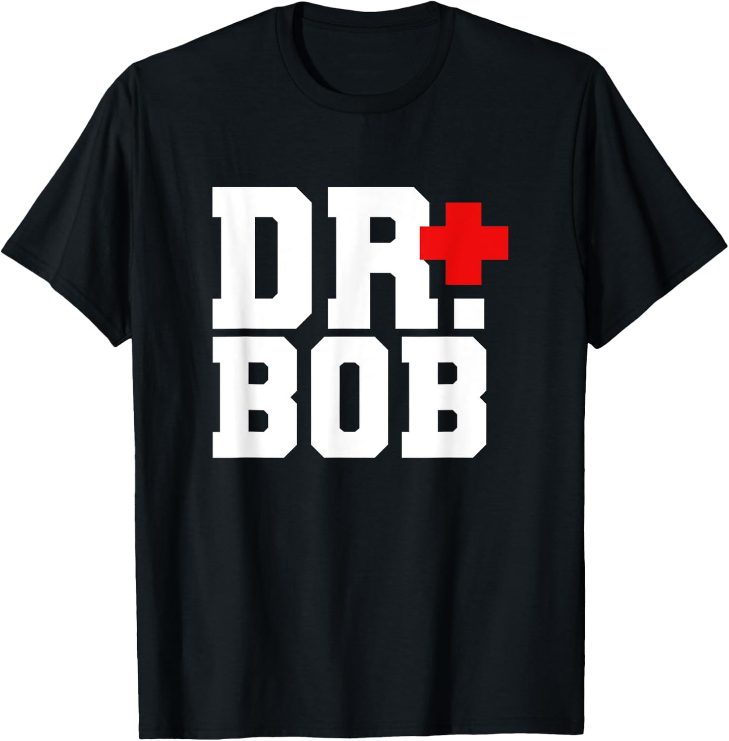 Dr Bob Doctor Costume Fancy Dress Funny Jungle T-Shirt - T-Shirt | Black
