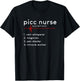 PICC Nurse Definition Funny IV Nurse Squad Nursing Life T-Shirt - T-Shirt | Black