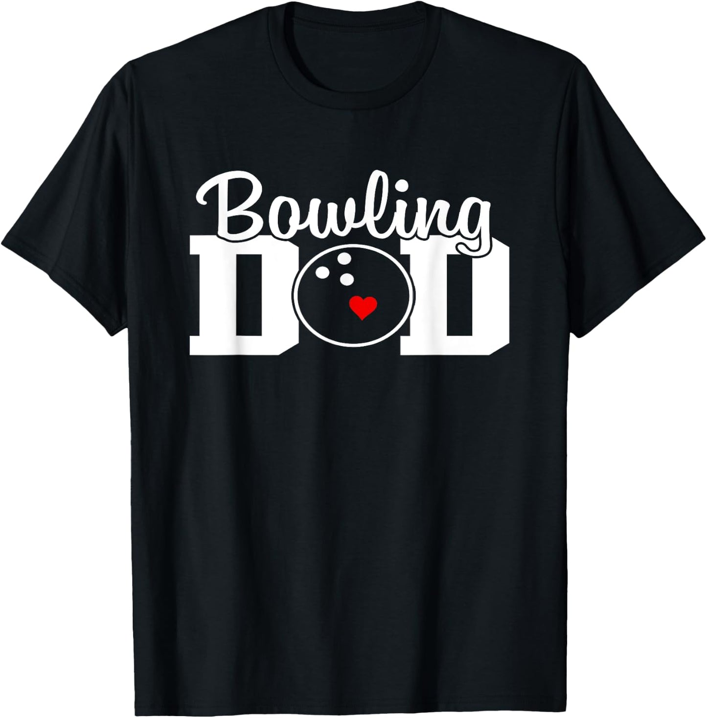 bowling dad Team Player Party Bowling Legend Father's Day T-Shirt - T-Shirt | Black