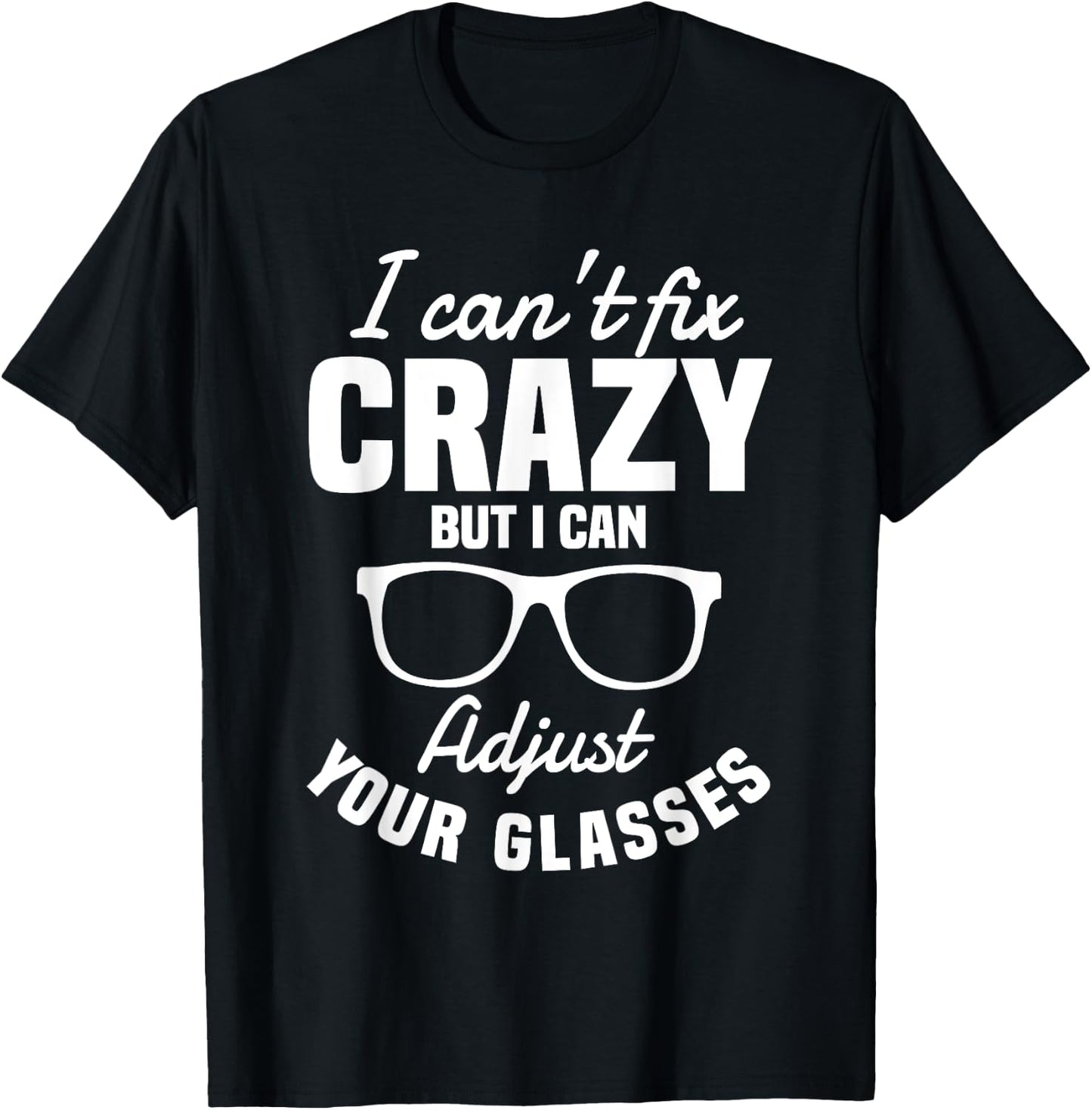 Optician Eye Optometrists Doctor T-Shirt - T-Shirt | Black