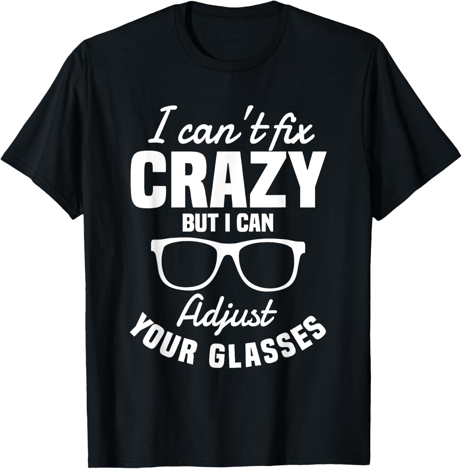 Optician Eye Optometrists Doctor T-Shirt - T-Shirt | Black