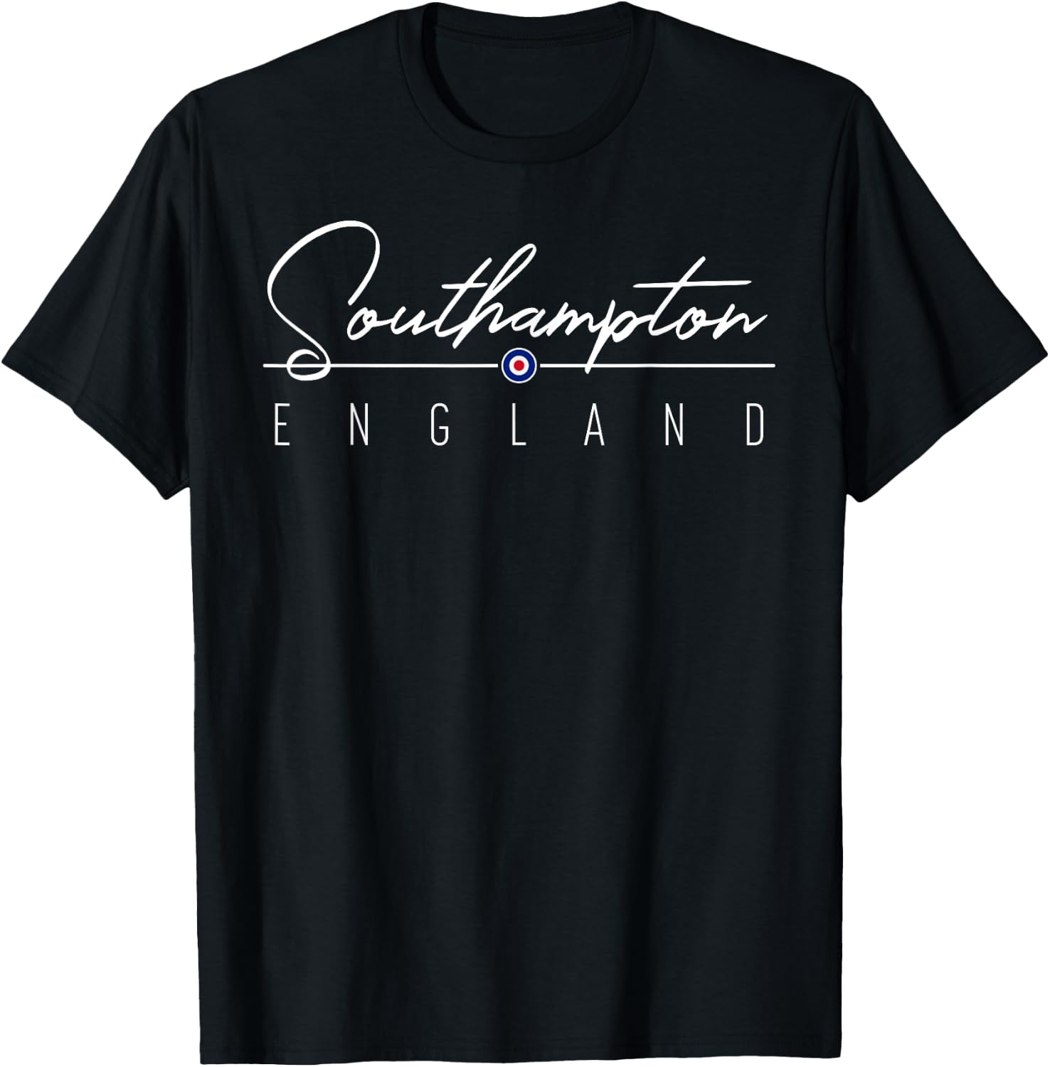 Southampton England & Men T-Shirt - T-Shirt | Black