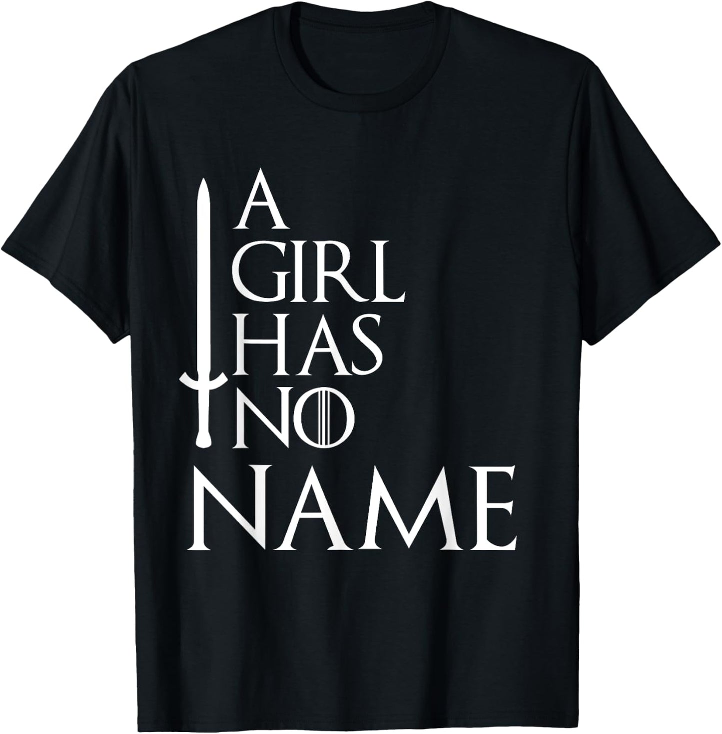 Men Women A Girl Has No Home No Name T-Shirt - T-Shirt | Black