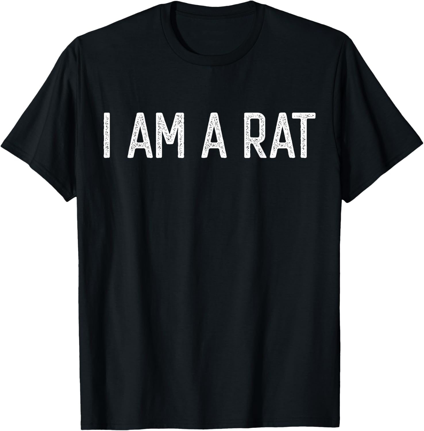 Halloween I am a Rat Funny Rats Lover I Heart Rat T-Shirt - T-Shirt | Black