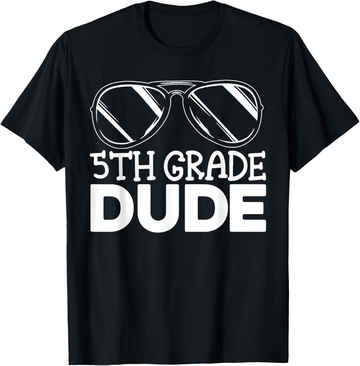 5th Grade Dude First Day Of School Boys Back To School T-Shirt - T-Shirt | Black