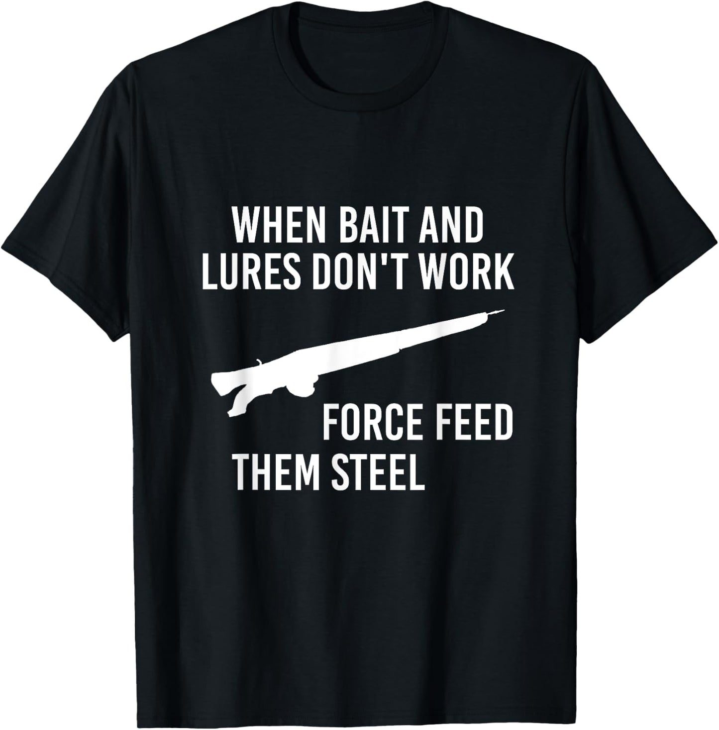 Spearfishing Shirt Speargun Freediving T Shirts Men Gift T-Shirt - T-Shirt | Black
