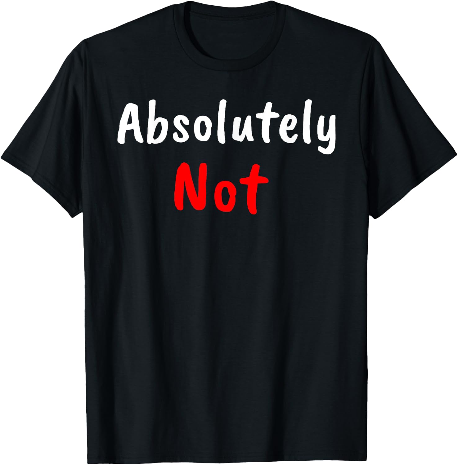 Imran Khan Absolutely Not PTI Pakistan Prime Minister T-Shirt - T-Shirt | Black