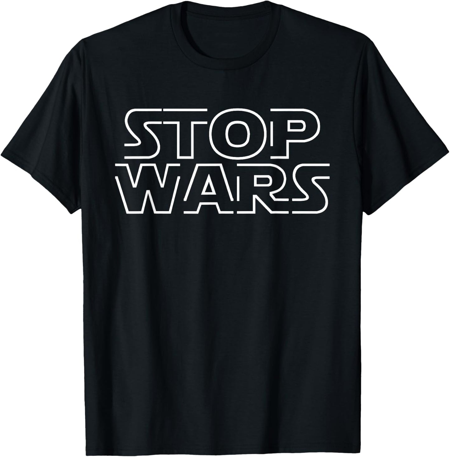 Stop Wars Antiwar Activist Stop Wars Peace safe world T-Shirt - T-Shirt | Black