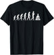 Buddha Evolution | Spiritual Buddhist Development Gift T-Shirt - T-Shirt | Black