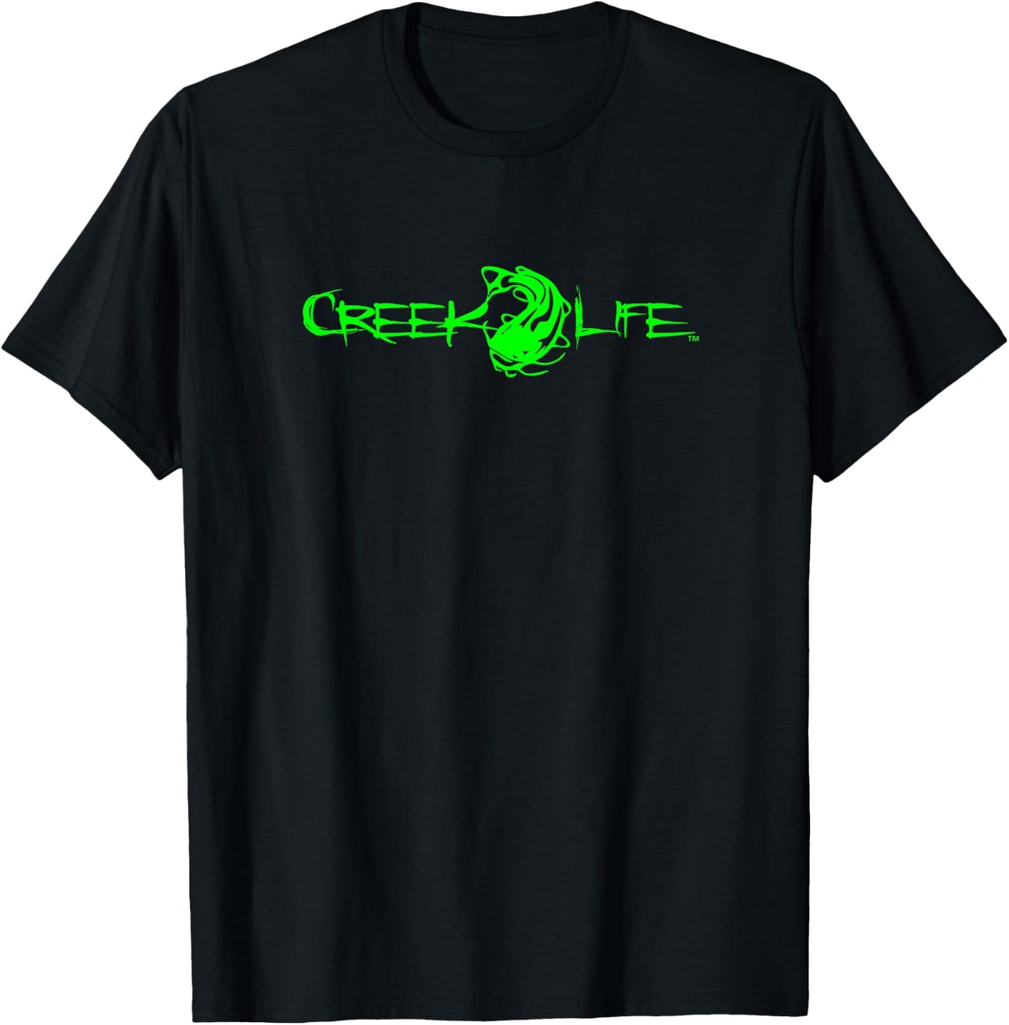 Creek Life Short-Sleeve T-Shirt - T-Shirt | Black