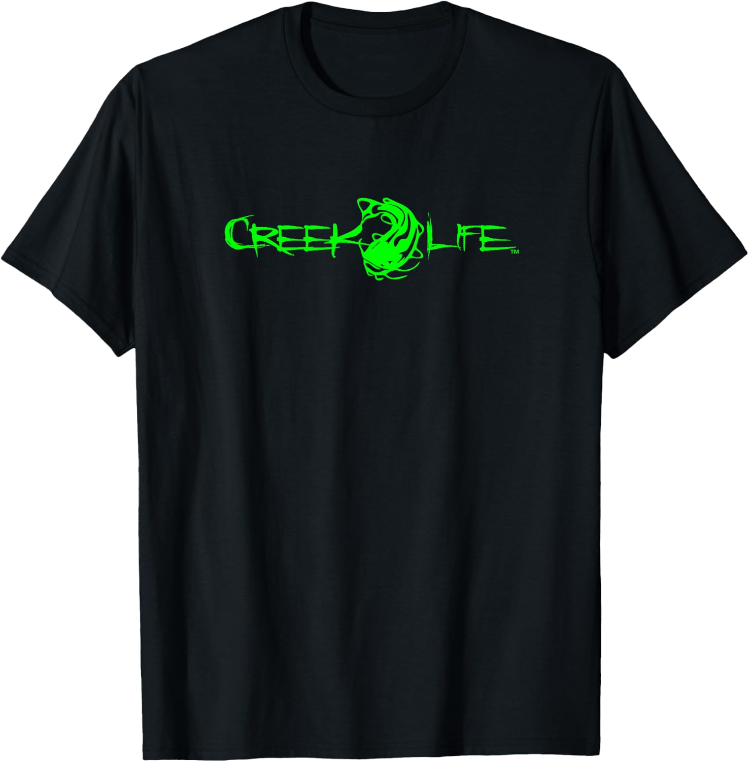 Creek Life Short-Sleeve T-Shirt - T-Shirt | Black