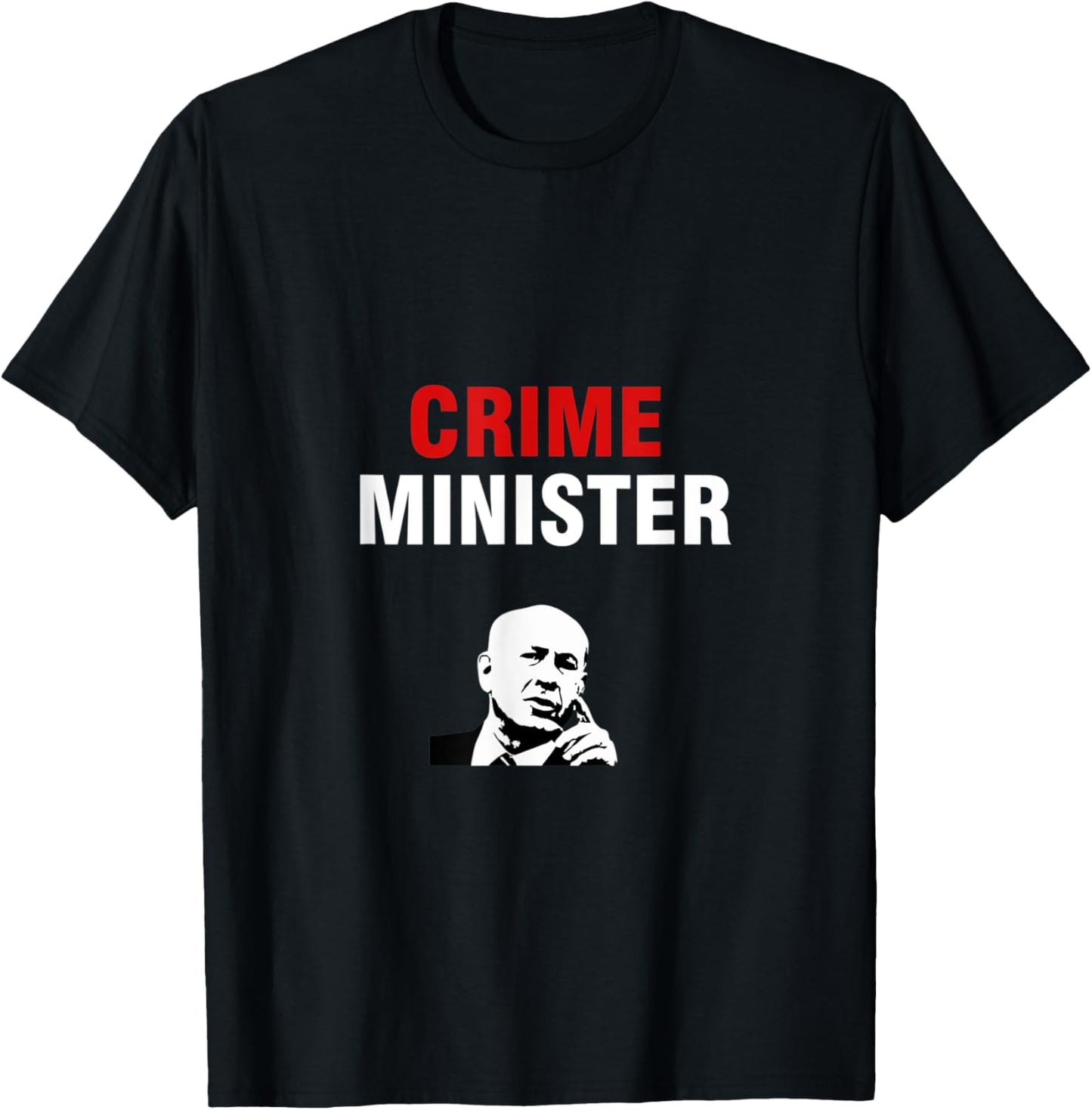 Israelis against Prime Minister - Support for protesters T-Shirt - T-Shirt | Black