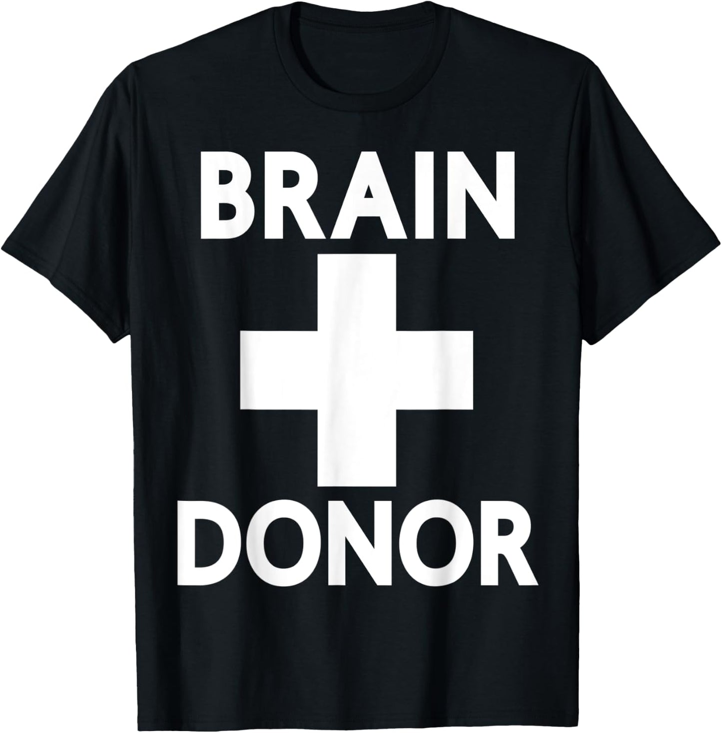 Zombie Brain Donor Dispenser Funny Halloween Costume Men Boy T-Shirt - T-Shirt | Black
