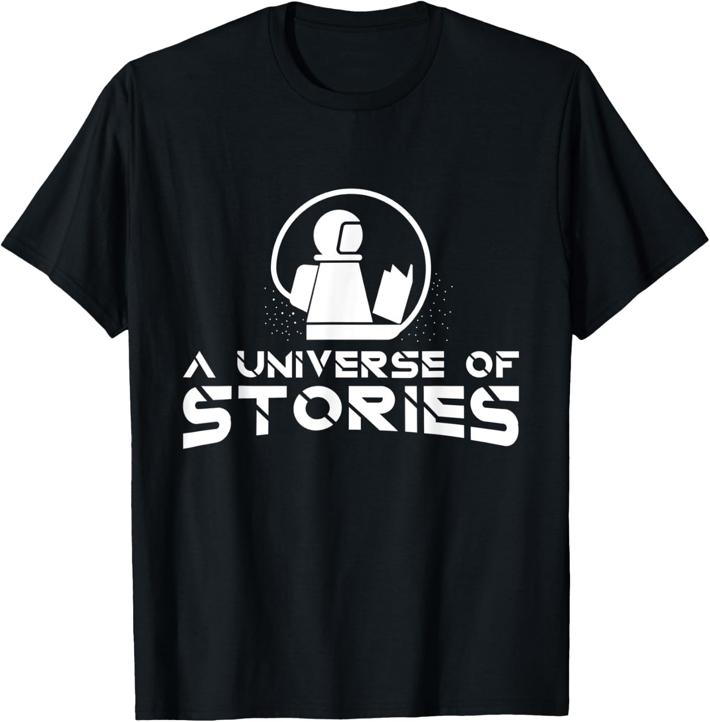 Summer Reading 2019 A Universe of Stories Library Logo Shirt Women Kids T-Shirt - T-Shirt | Black
