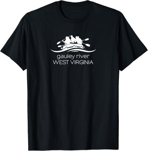 West Virginia - Gauley River T-Shirt - T-Shirt | Black