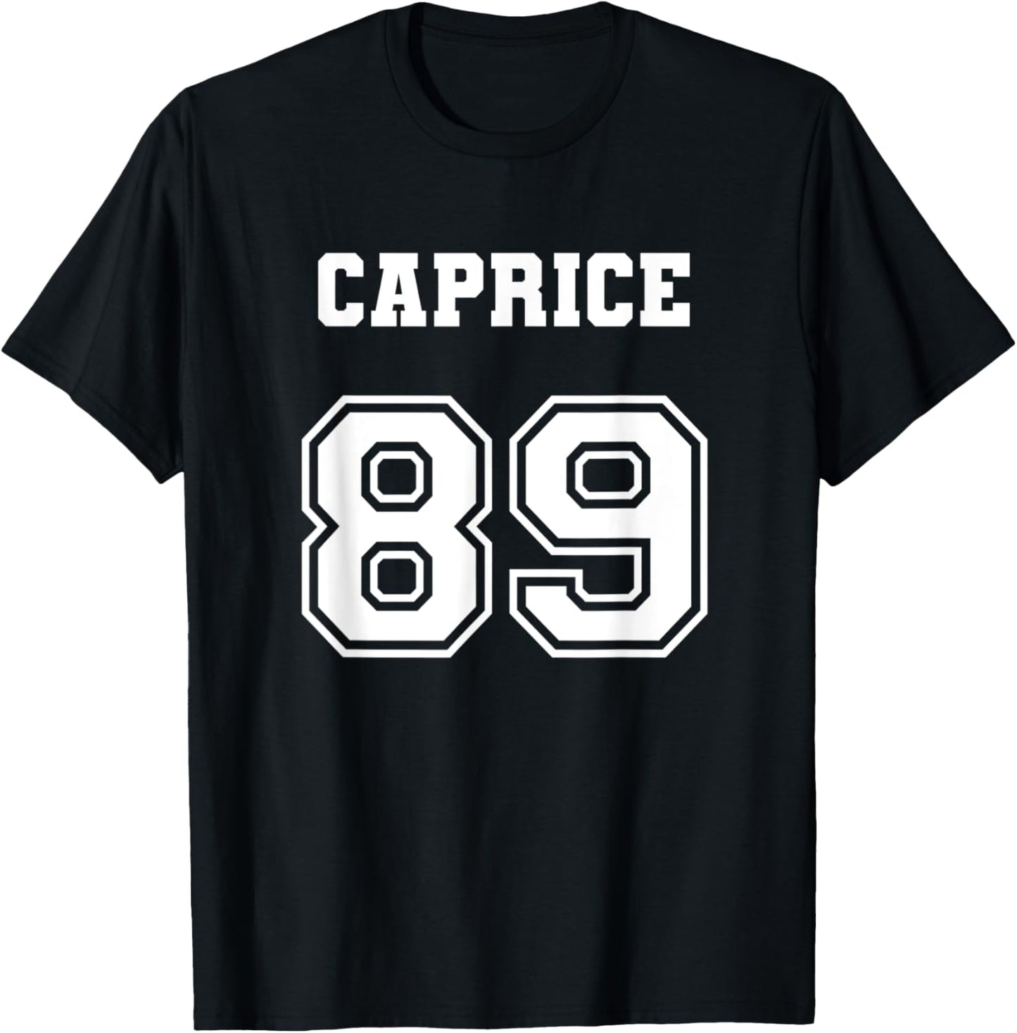 Jersey Style Caprice 89 1989 Old School Classic Lowrider Car T-Shirt - T-Shirt | Black