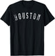 Vintage Houston Distressed TX T-Shirt - T-Shirt | Black