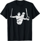Motif gymnastics gymnast gymnastics fan vintage T-Shirt - T-Shirt | Black