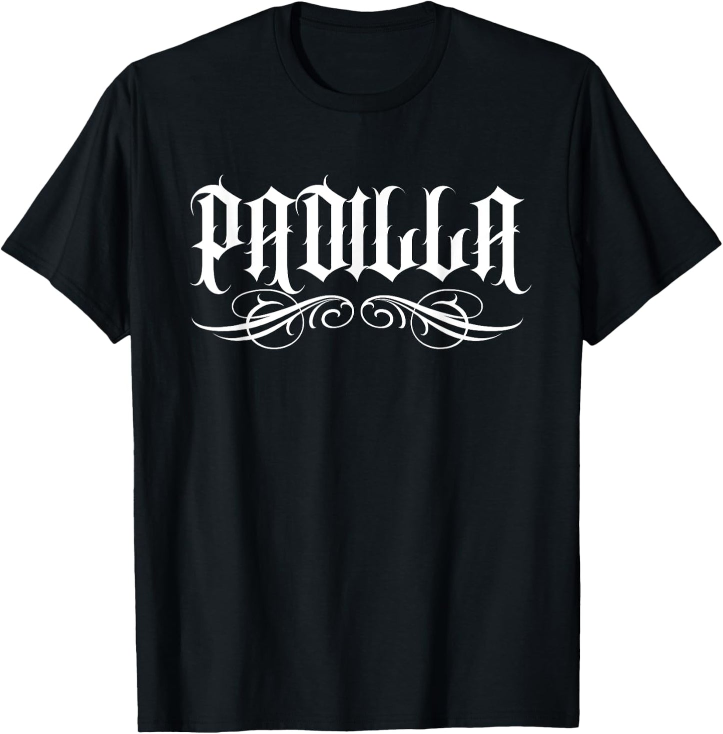 Padilla Mexican Surname Hispanic Spanish Familia Family T-Shirt - T-Shirt | Black