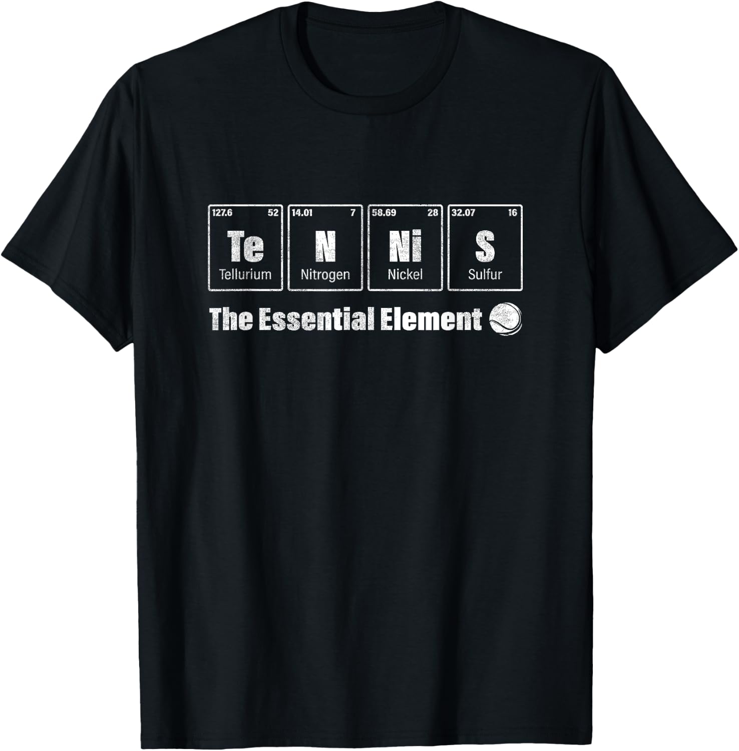 Funny Tennis Lover Graphic Women and Men Tennis Player T-Shirt - T-Shirt | Black
