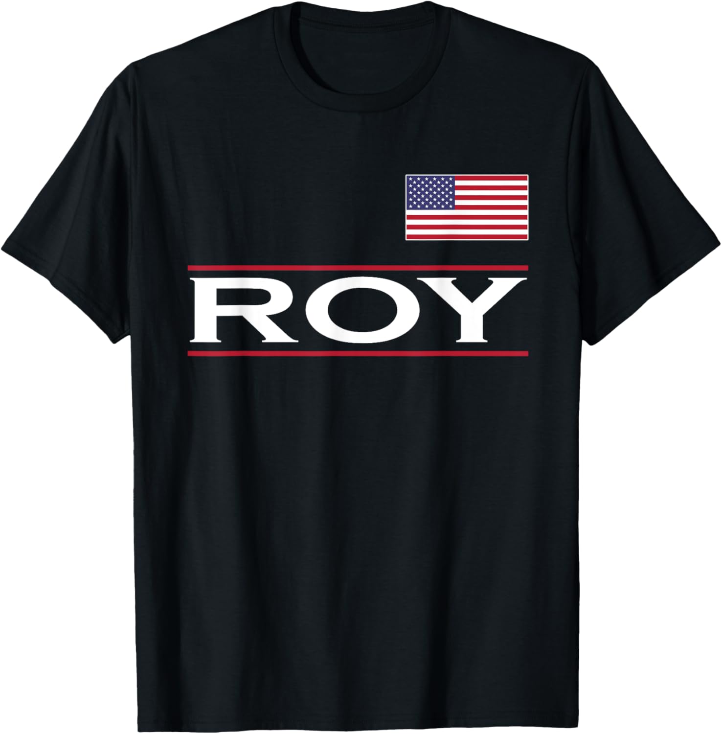 ROY Personalized Name Funny Birthday Gift T-Shirt - T-Shirt | Black