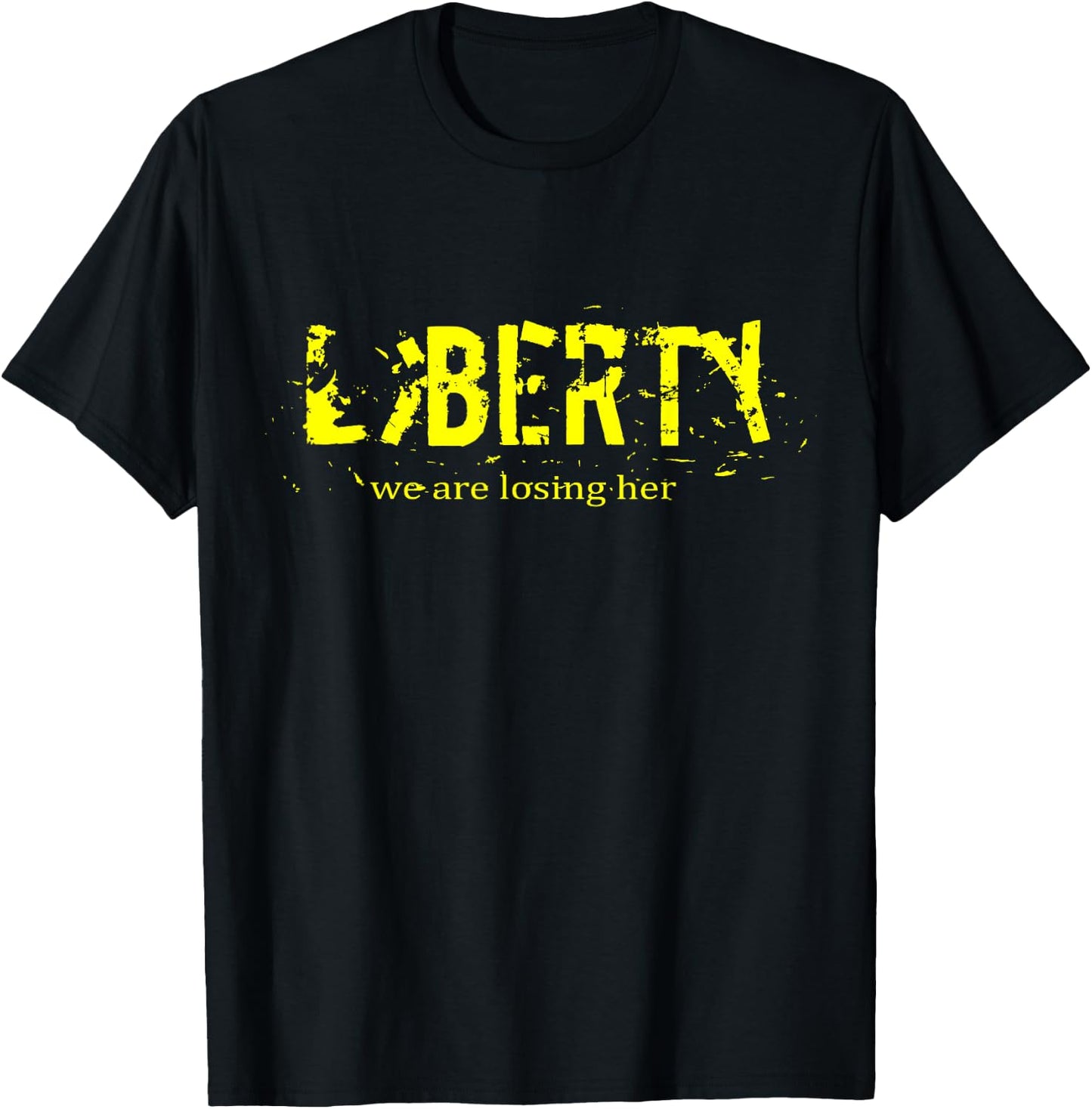 Liberty & Freedom T Shirt gift , Women and Children T-Shirt - T-Shirt | Black