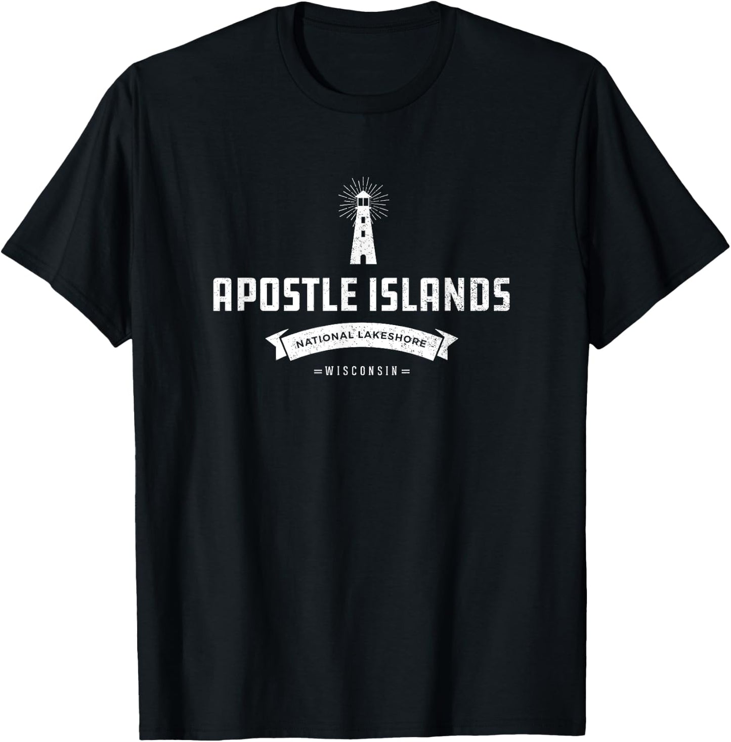 Apostle Islands National Lakeshore T-Shirt - T-Shirt | Black
