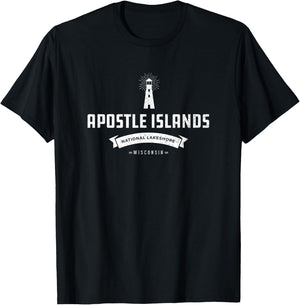 Apostle Islands National Lakeshore T-Shirt - T-Shirt | Black