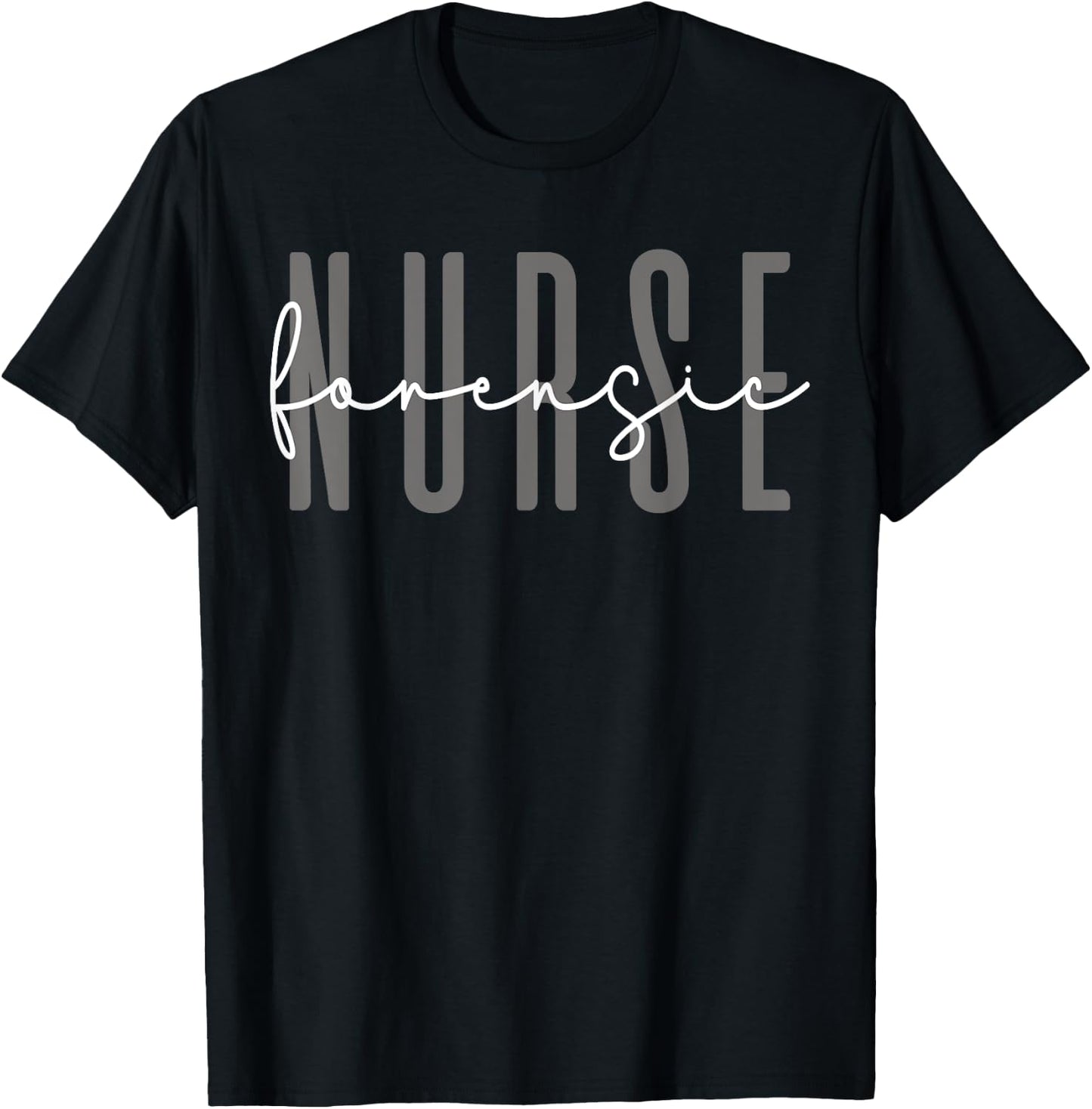 Forensic Nurse Medical Nurses Stylish T-Shirt - T-Shirt | Black
