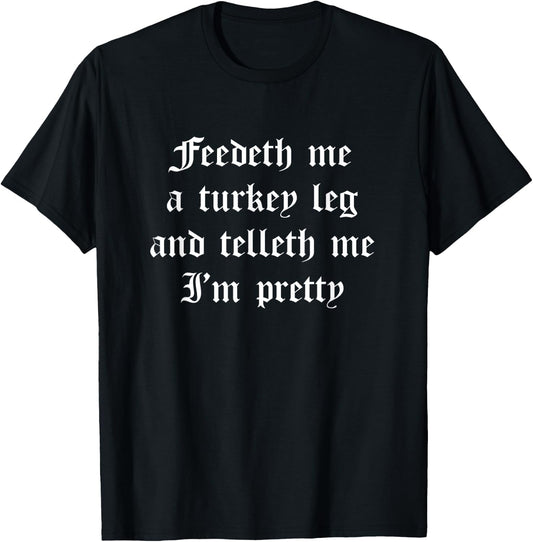 Funny Ren Faire T-Shirt - T-Shirt | Black