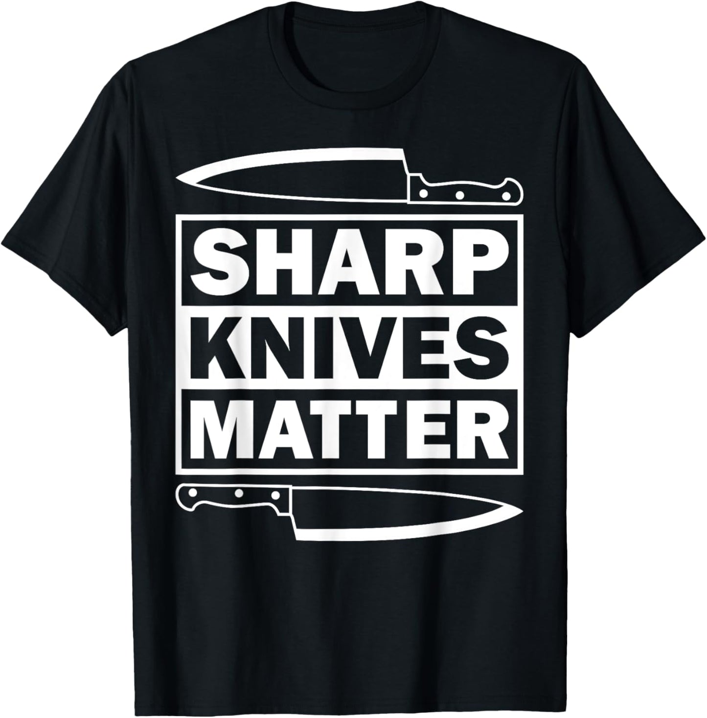 Funny Cooking Gift Women Culinary Chef Knife Lovers T-Shirt - T-Shirt | Black