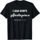 I Am God's Masterpiece Ephesians 2:10 T-Shirt - T-Shirt | Black