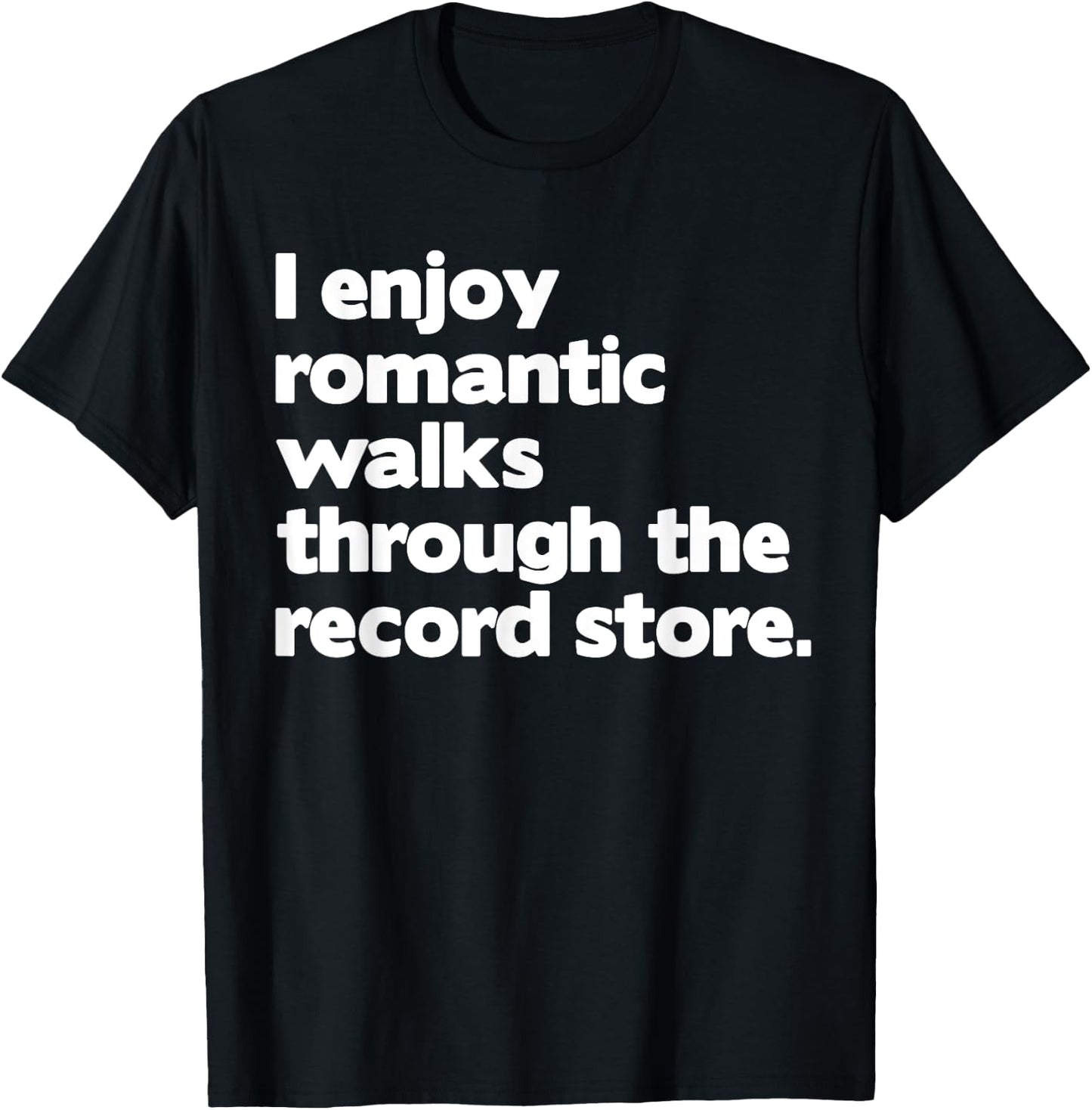 Funny Vinyl Lover Design Women Record Store Lovers T-Shirt - T-Shirt | Black