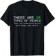There are 10 Types of People Binary Funny Computer Nerd Gift T-Shirt - T-Shirt | Black