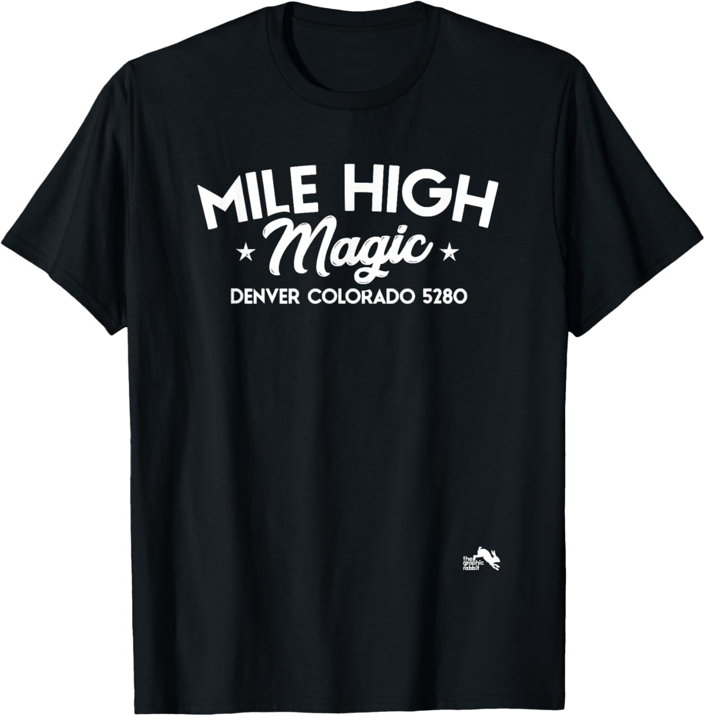 Mile High Magic Denver Sports T-Shirt - T-Shirt | Black