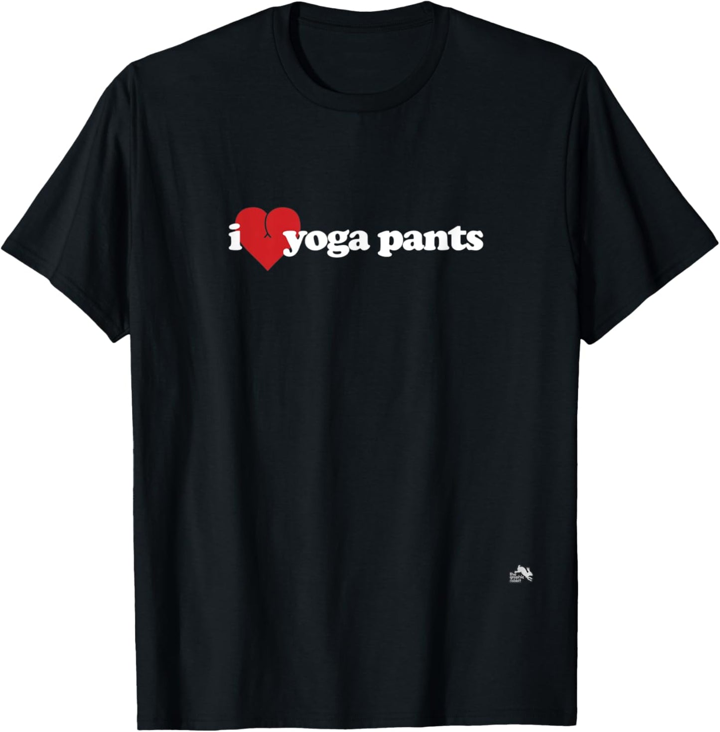 I Love Yoga Pants - I Heart Yoga T-Shirt - T-Shirt | Black