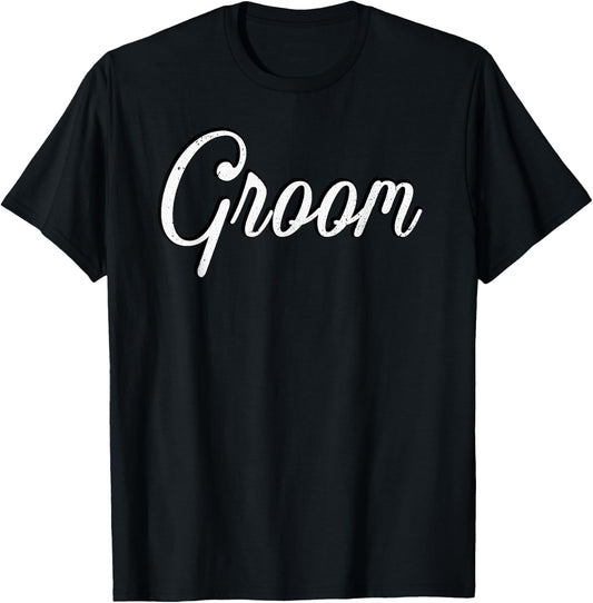 Family Matching Bachelor Bachelorette Party Groom Squat T-Shirt - T-Shirt | Black