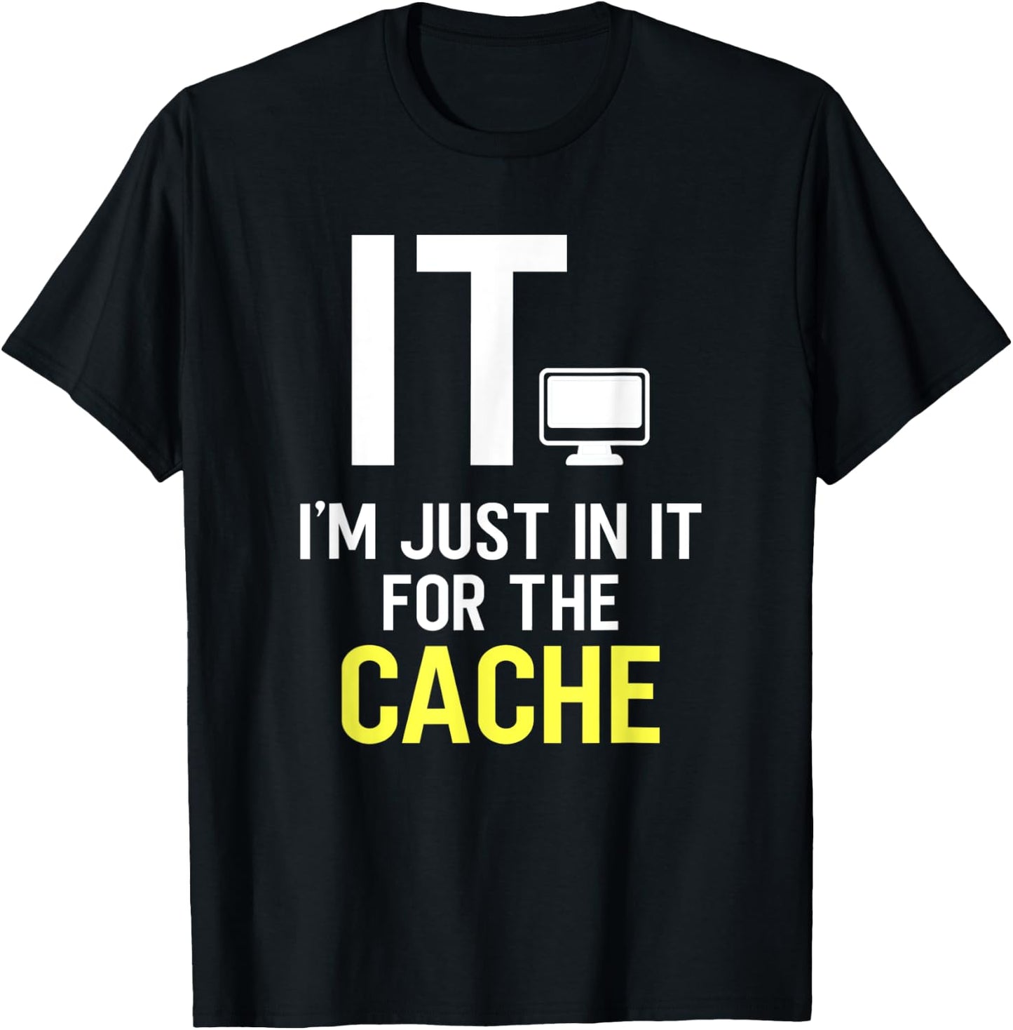 Tech Support IT Helpdesk Computer Geeks Funny T-Shirt - T-Shirt | Black